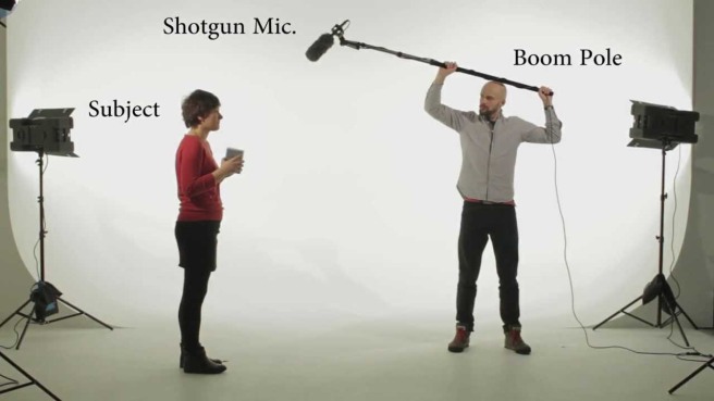 Movie sound boom aparatus. Image via Youtube Sound Recording Tutorial